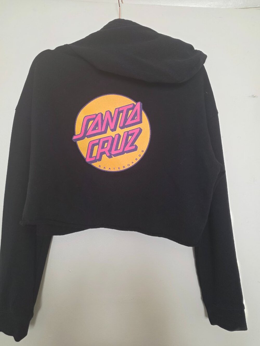 Santa Cruz Skateboards Cropped Pullover